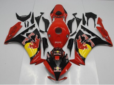 2012-2016 Black Red Bull Honda CBR1000RR Motorcycle Fairing UK