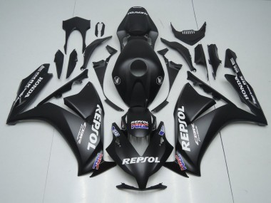 2012-2016 Matte Black Repsol Honda CBR1000RR Bike Fairing Kit UK