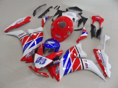 2012-2016 Red White Blue HRC 23 Honda CBR1000RR Replacement Motorcycle Fairings UK