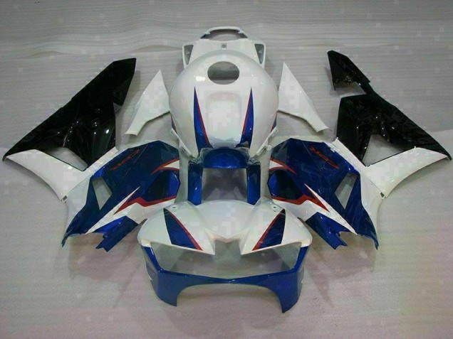 2013-2021 Blue White Honda CBR600RR Motorcycle Fairings UK