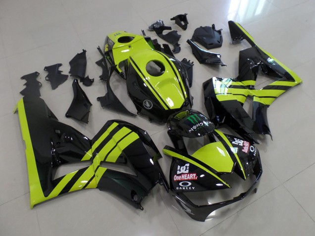 2013-2021 Green Black Honda CBR600RR Motorcylce Fairings UK