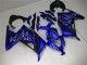 2013-2016 Blue White Black Kawasaki EX300 Bike Fairing UK