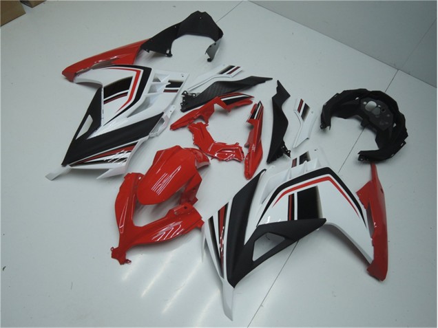 2013-2016 Red White Black Kawasaki EX300 Motorbike Fairing UK