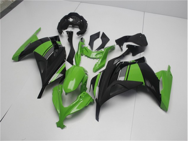 2013-2016 Green Black Kawasaki EX300 Motor Bike Fairings UK