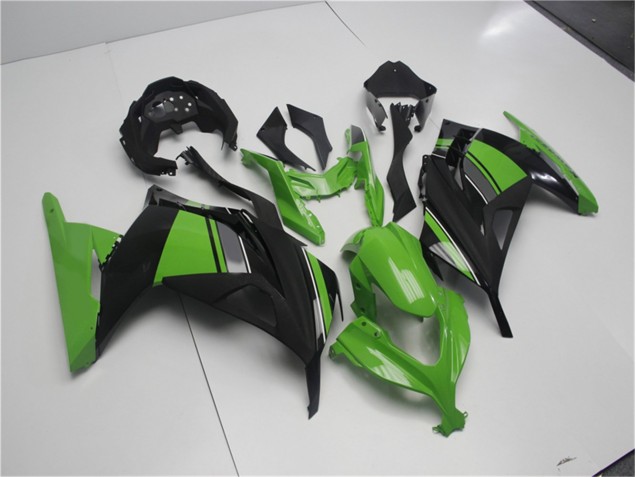 2013-2016 Green Black Kawasaki EX300 Motor Bike Fairings UK