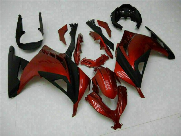 2013-2016 Red Kawasaki EX300 Motorbike Fairing Kits UK