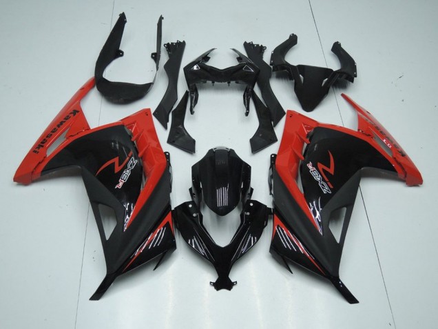 2013-2016 Red Black Kawasaki ZX300R Bike Fairings UK