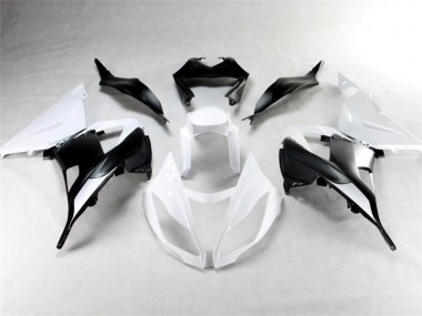 2013-2018 White Black Kawasaki ZX6R Motorbike Fairings UK