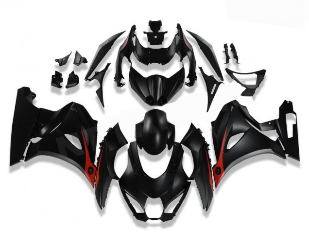 2017-2021 Black Red Suzuki GSXR 1000 Motor Bike Fairings UK