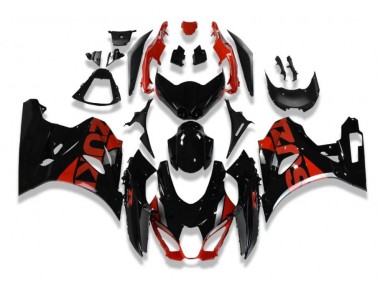 2017-2021 Black Red Suzuki GSXR 1000 Motorcycle Fairings Kit UK