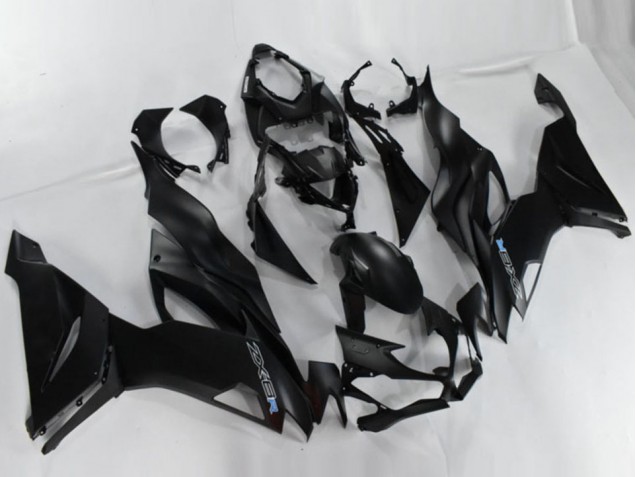 2019-2023 Matte Black Kawasaki ZX6R Motorcycle Fairing Kits UK