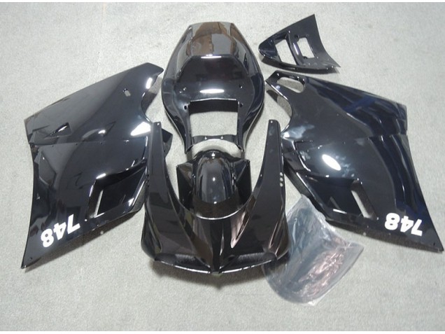 1993-2005 Black Ducati 748 Motorcycle Fairing Kit UK