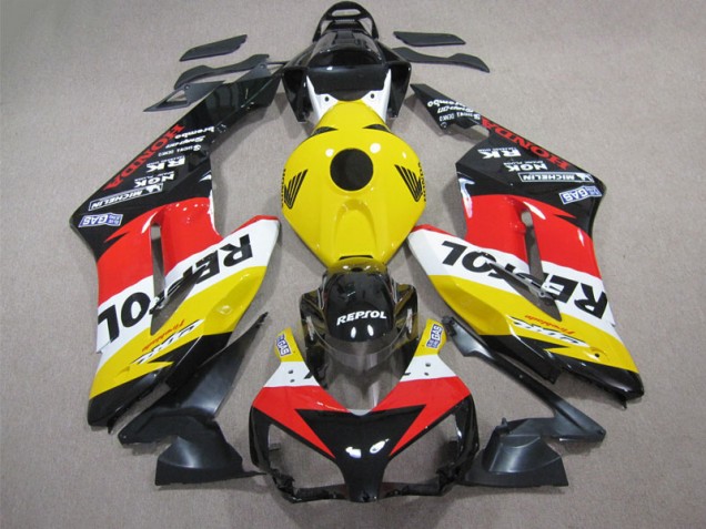 2004-2005 Yellow Red Repsol Honda CBR1000RR Motor Fairings UK