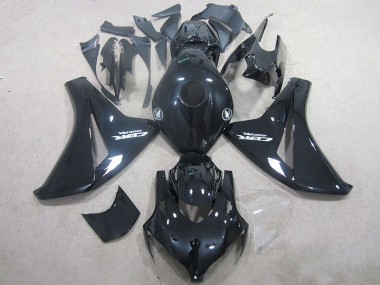 2008-2011 Black Honda CBR1000RR Motorcycle Fairings Kits UK