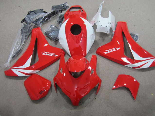 2008-2011 Red White Fireblade Honda CBR1000RR Motorbike Fairings UK