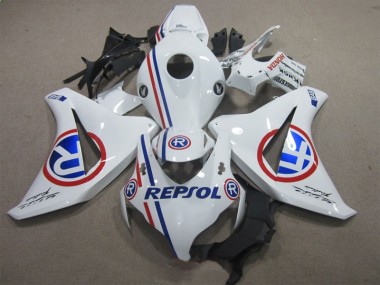 2008-2011 White Blue Repsol Honda CBR1000RR Motorbike Fairing UK