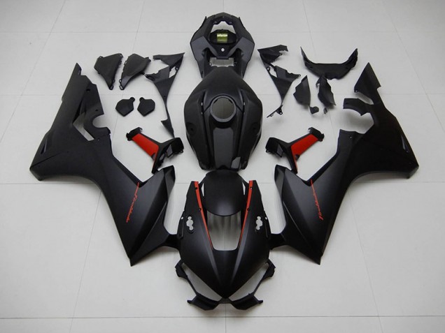 2017-2020 Black with Red Fireblade Honda CBR1000RR Motorcycle Fairings Kit UK