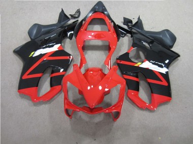 2001-2003 Red Black Honda CBR600 F4i Motorbike Fairing Kits UK