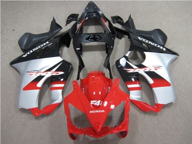 2001-2003 Red White Black Honda CBR600 F4i Motorcycle Replacement Fairings UK