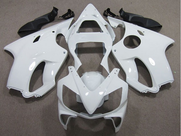 2001-2003 White Honda CBR600 F4i Motorcycle Fairings Kit UK