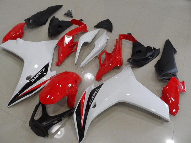 2011-2013 Red Black White Honda CBR600F Motorcyle Fairings UK