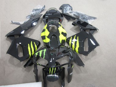 2005-2006 Black Green Monster Honda CBR600RR Motor Bike Fairings UK