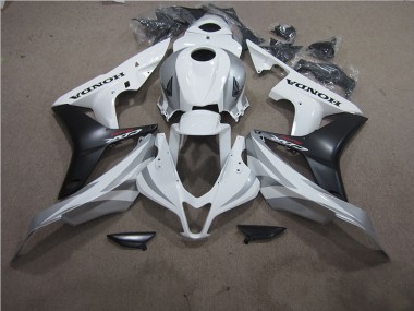 2007-2008 White Black Honda CBR600RR Bike Fairing UK