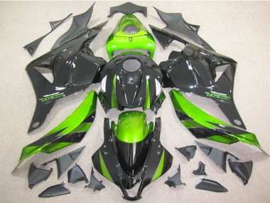 2009-2012 Black Green Honda CBR600RR Motorbike Fairing UK