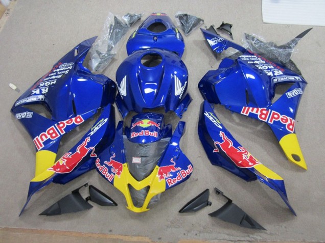 2009-2012 Blue Red Bull Honda CBR600RR Replacement Motorcycle Fairings UK