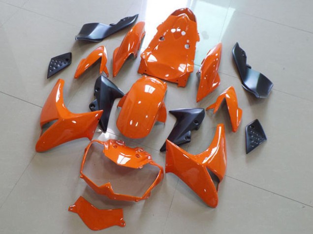 2007-2009 Orange Kawasaki Z1000 Motorcycle Fairings Kits UK