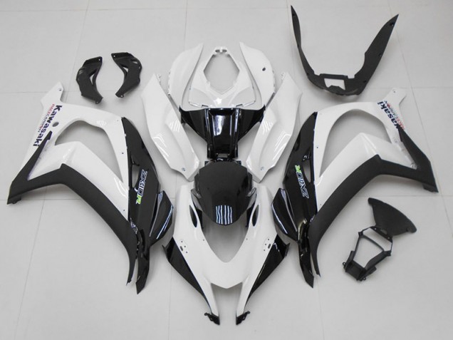 2016-2019 White Black Kawasaki ZX10R Motorcycle Fairing UK