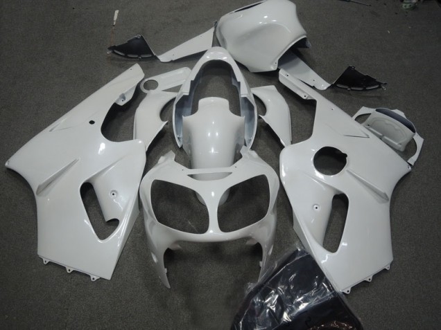 2000-2001 White Kawasaki ZX12R Motorcycle Fairing UK