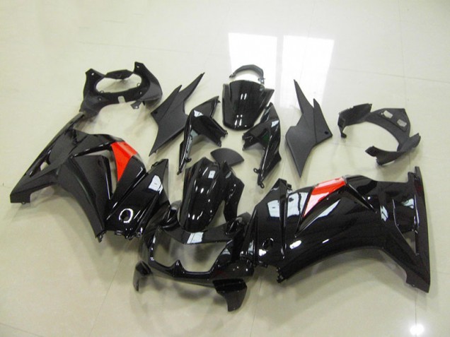 2008-2012 Black Kawasaki ZX250R Motorcylce Fairings UK