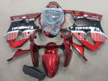 2000-2002 Red Kawasaki ZX6R Bike Fairing UK