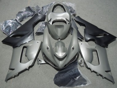 2005-2006 Grey Black Kawasaki ZX6R Motorcycle Bodywork UK