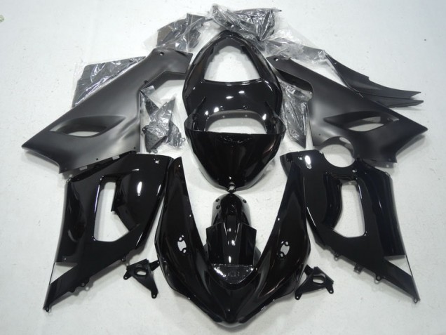 2005-2006 Black Kawasaki ZX6R Replacement Motorcycle Fairings & Bodywork UK