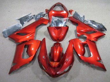 2005-2006 Orange Kawasaki ZX6R Motor Fairings UK