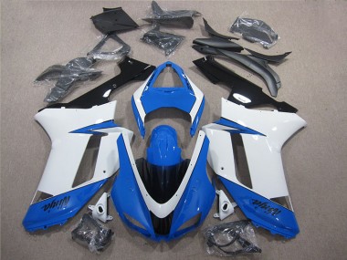 2007-2008 Black Kawasaki ZX6R Motorbike Fairings UK