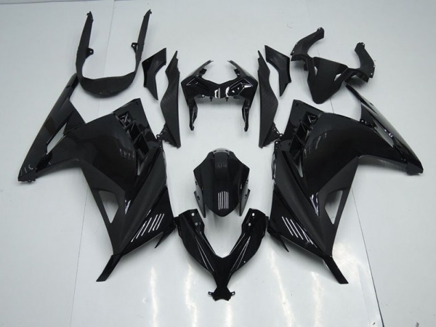 2013-2016 Black Kawasaki ZX300R Motorcycle Bodywork UK