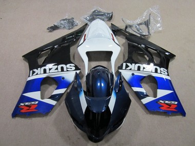 2003-2004 Blue White Decal Suzuki GSXR1000 Bike Fairings UK
