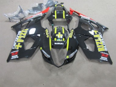 2003-2004 Black Rizla Suzuki GSXR1000 Motorbike Fairing Kits UK