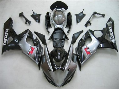 2005-2006 Black Silver Suzuki GSXR1000 Motorcycle Fairing UK