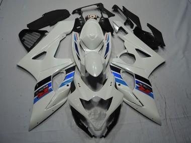 2007-2008 White Blue Suzuki GSXR1000 Bike Fairings UK