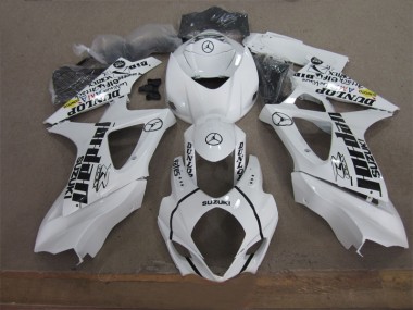 2007-2008 White Black Jordan Suzuki GSXR1000 Motorbike Fairings UK