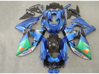 2009-2016 Blue Green JOMO Suzuki GSXR1000 Motorcycle Replacement Fairings UK