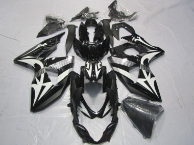 2009-2016 Black White Suzuki GSXR1000 Motorcyle Fairings UK