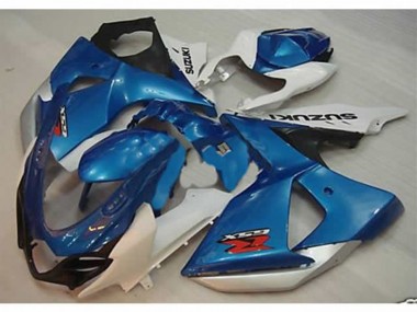 2009-2016 Blue White Suzuki GSXR1000 Motorcycle Fairing Kit UK