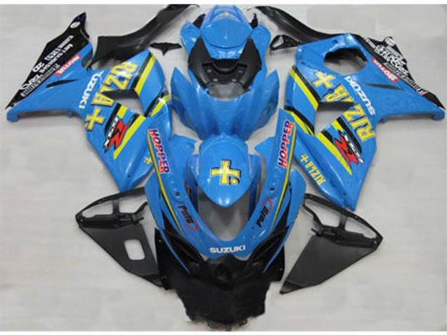 2009-2016 Blue Rizla Hopper Suzuki GSXR1000 Bike Fairings UK