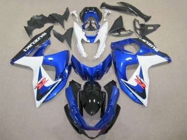 2009-2016 Blue White Suzuki GSXR1000 Motorcycle Fairings & Bodywork UK