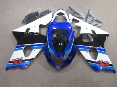 2004-2005 Blue White Suzuki GSXR600 Motor Fairings UK